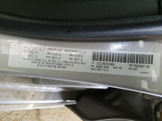 Photo 9 VIN: 1C3CCCAB2FN618684 - CHRYSLER 200 LIMITE 