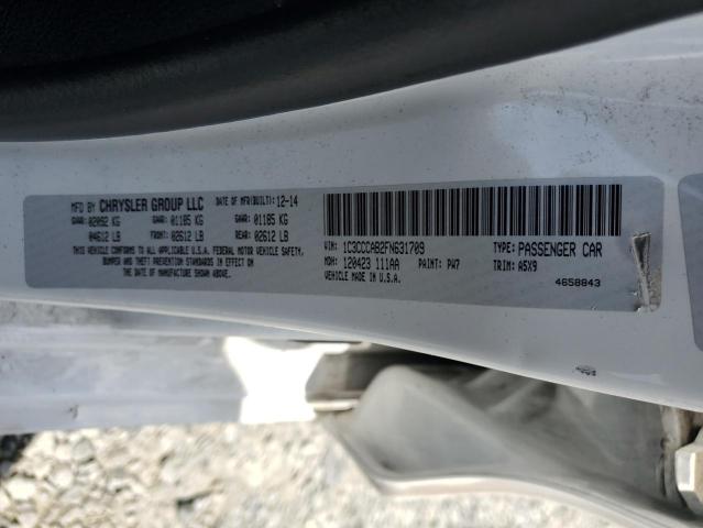 Photo 11 VIN: 1C3CCCAB2FN631709 - CHRYSLER 200 LIMITE 