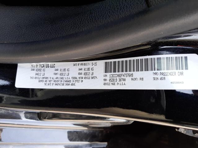 Photo 9 VIN: 1C3CCCAB2FN737609 - CHRYSLER 200 LIMITE 