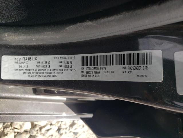 Photo 11 VIN: 1C3CCCAB2GN104075 - CHRYSLER 200 LIMITE 