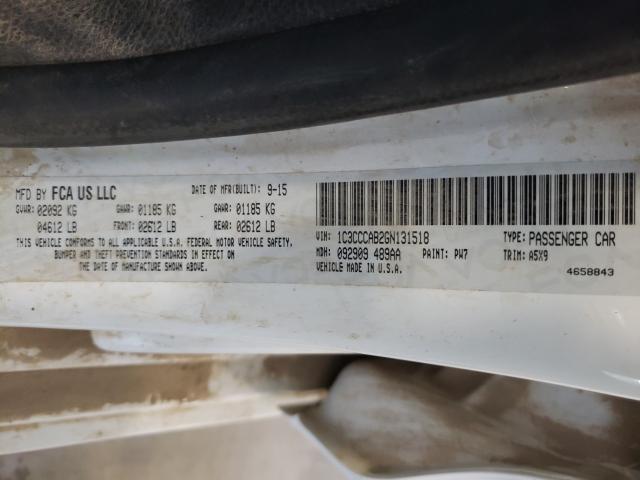 Photo 9 VIN: 1C3CCCAB2GN131518 - CHRYSLER 200 LIMITE 