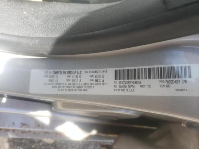 Photo 9 VIN: 1C3CCCAB3FN596310 - CHRYSLER 200 LIMITE 