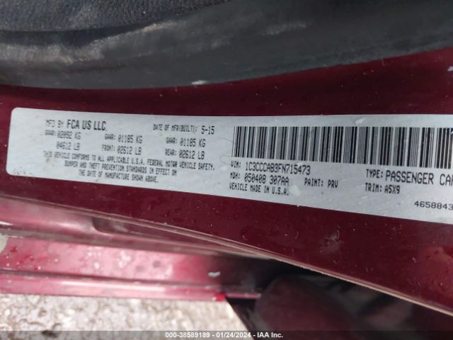 Photo 8 VIN: 1C3CCCAB3FN715473 - CHRYSLER 200 