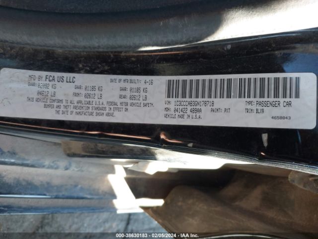 Photo 8 VIN: 1C3CCCAB3GN178718 - CHRYSLER 200 