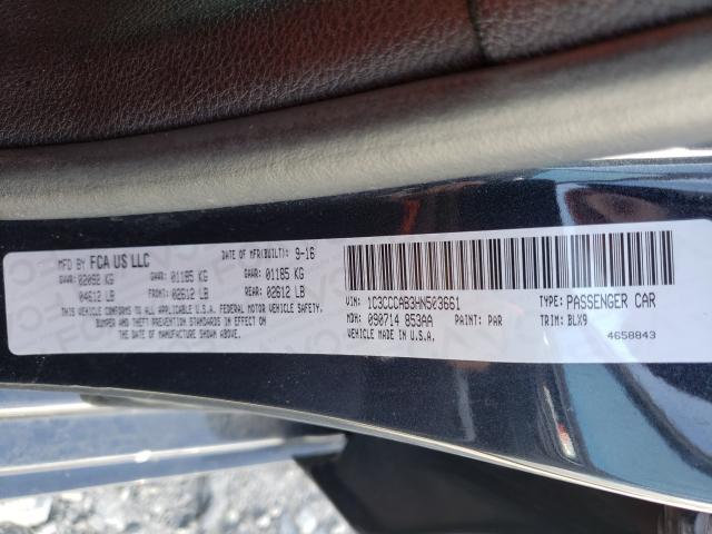 Photo 9 VIN: 1C3CCCAB3HN503661 - CHRYSLER 200 LIMITE 