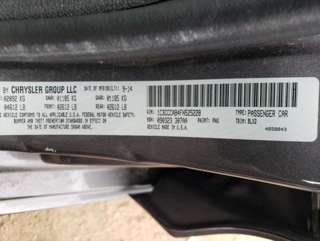 Photo 11 VIN: 1C3CCCAB4FN525228 - CHRYSLER 200 LIMITE 