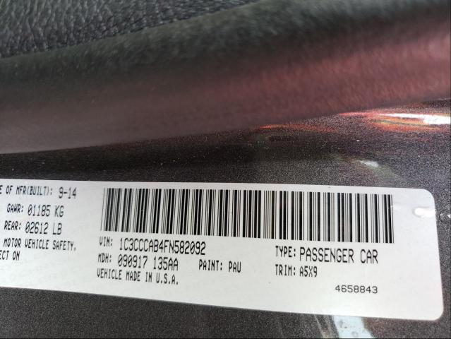 Photo 9 VIN: 1C3CCCAB4FN582092 - CHRYSLER 200 LIMITE 