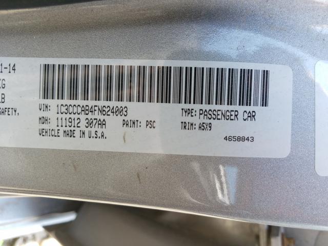 Photo 9 VIN: 1C3CCCAB4FN624003 - CHRYSLER 200 LIMITE 