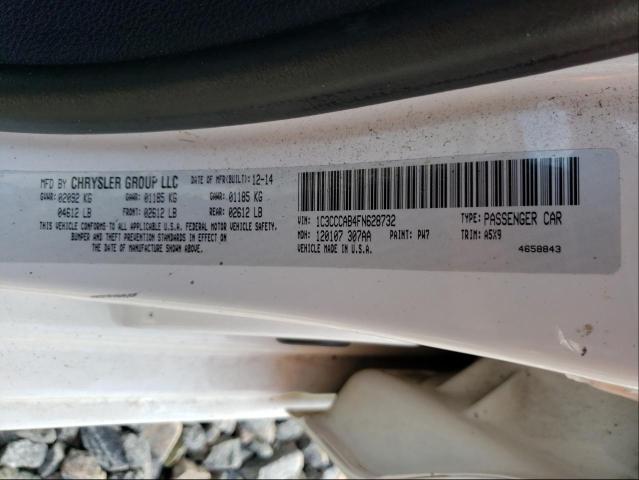 Photo 9 VIN: 1C3CCCAB4FN628732 - CHRYSLER 200 LIMITE 