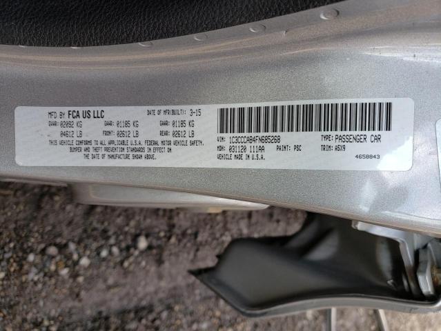 Photo 9 VIN: 1C3CCCAB4FN685268 - CHRYSLER 200 LIMITE 