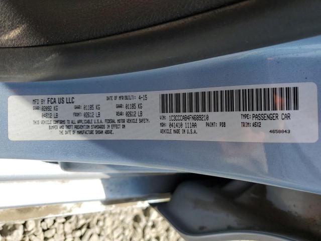 Photo 11 VIN: 1C3CCCAB4FN689210 - CHRYSLER 200 LIMITE 