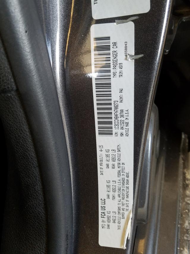 Photo 9 VIN: 1C3CCCAB4FN708273 - CHRYSLER 200 LIMITE 