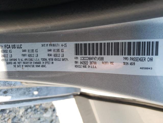 Photo 11 VIN: 1C3CCCAB4FN714588 - CHRYSLER 200 