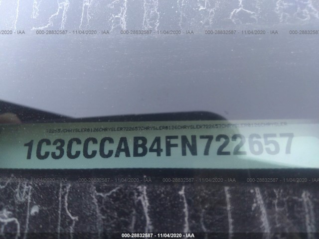 Photo 8 VIN: 1C3CCCAB4FN722657 - CHRYSLER 200 