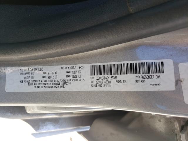 Photo 9 VIN: 1C3CCCAB4GN109391 - CHRYSLER 200 LIMITE 