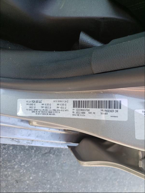 Photo 9 VIN: 1C3CCCAB4GN147509 - CHRYSLER 200 LIMITE 