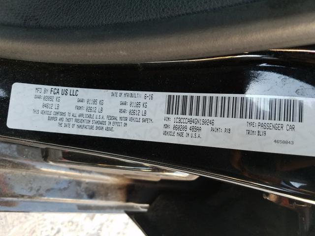 Photo 9 VIN: 1C3CCCAB4GN190246 - CHRYSLER 200 LIMITE 