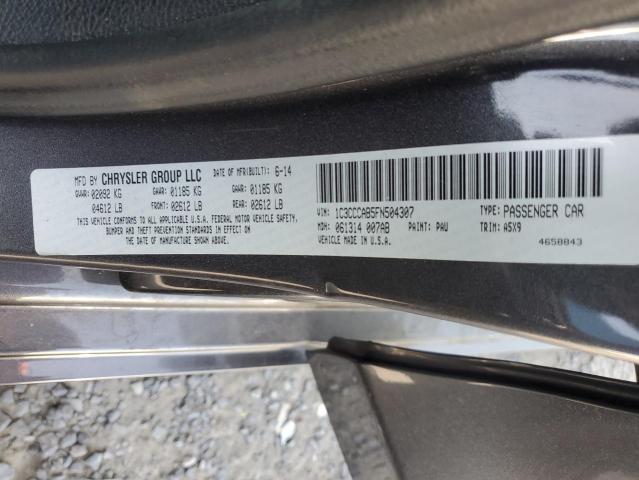 Photo 11 VIN: 1C3CCCAB5FN504307 - CHRYSLER 200 LIMITE 