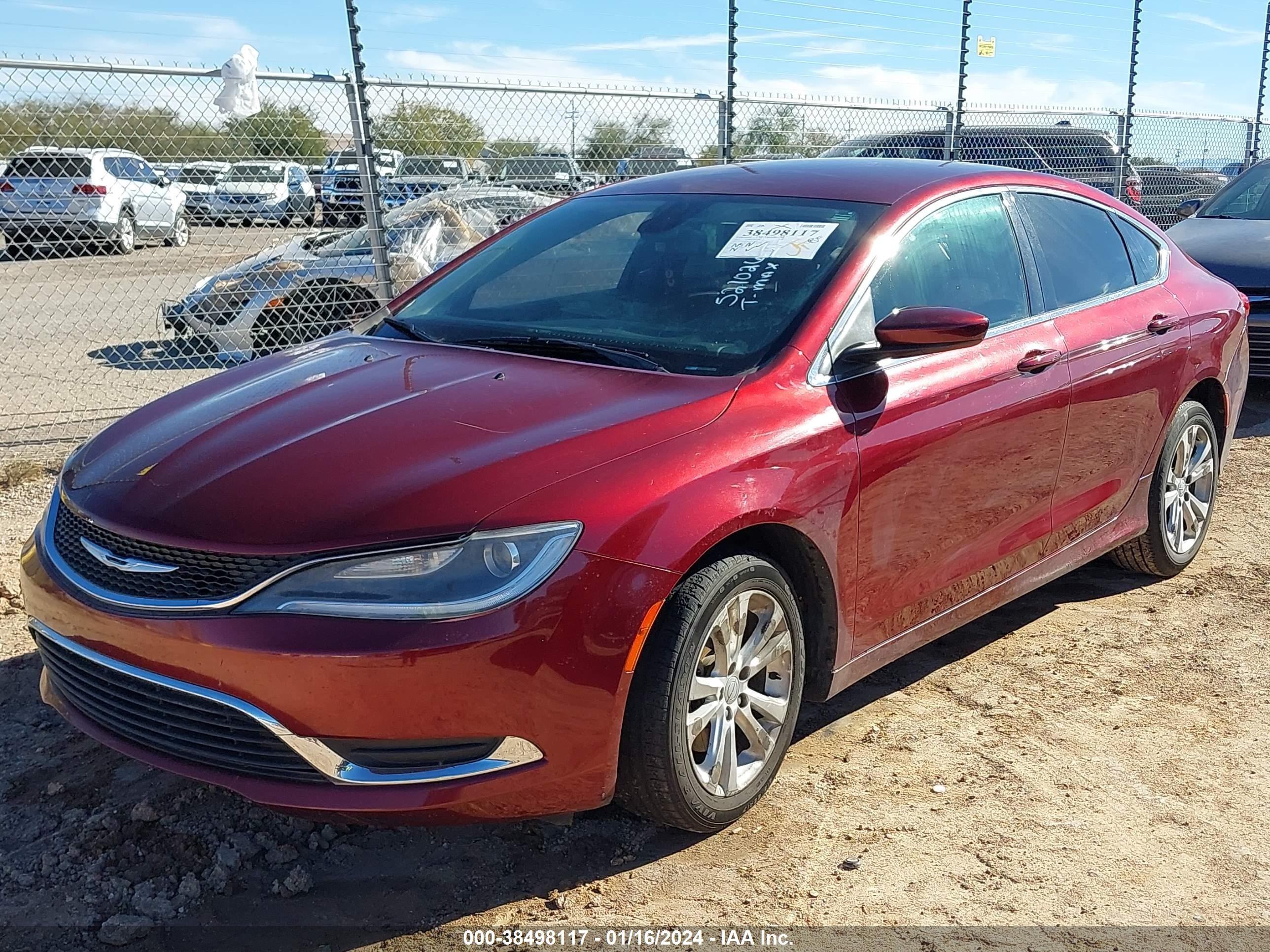 Photo 1 VIN: 1C3CCCAB5FN521026 - CHRYSLER 200 