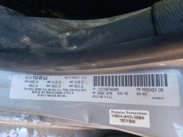 Photo 9 VIN: 1C3CCCAB5FN652005 - CHRYSLER 200 LIMITE 