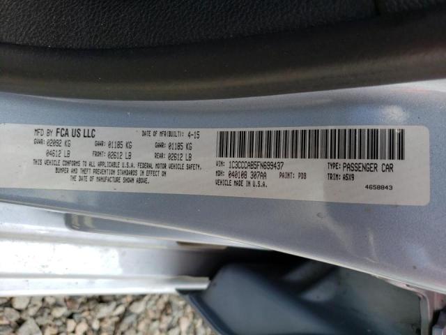 Photo 12 VIN: 1C3CCCAB5FN699437 - CHRYSLER 200 LIMITE 