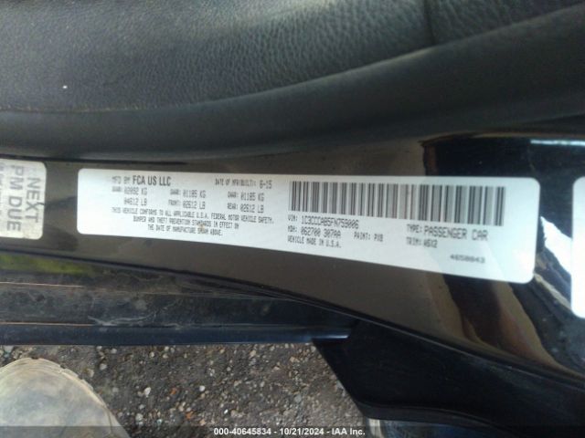 Photo 8 VIN: 1C3CCCAB5FN759006 - CHRYSLER 200 