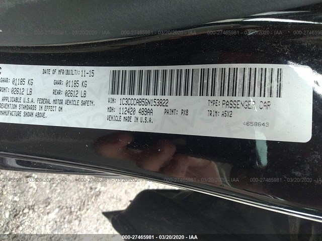 Photo 8 VIN: 1C3CCCAB5GN153822 - CHRYSLER 200 