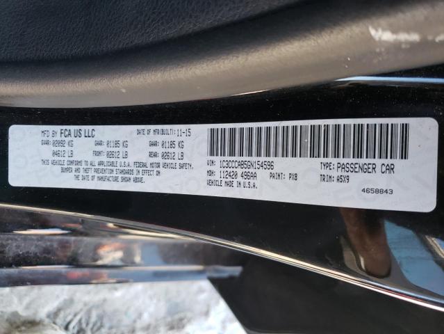 Photo 9 VIN: 1C3CCCAB5GN154596 - CHRYSLER 200 LIMITE 