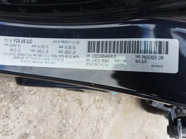 Photo 9 VIN: 1C3CCCAB5HN509123 - CHRYSLER 200 LIMITE 