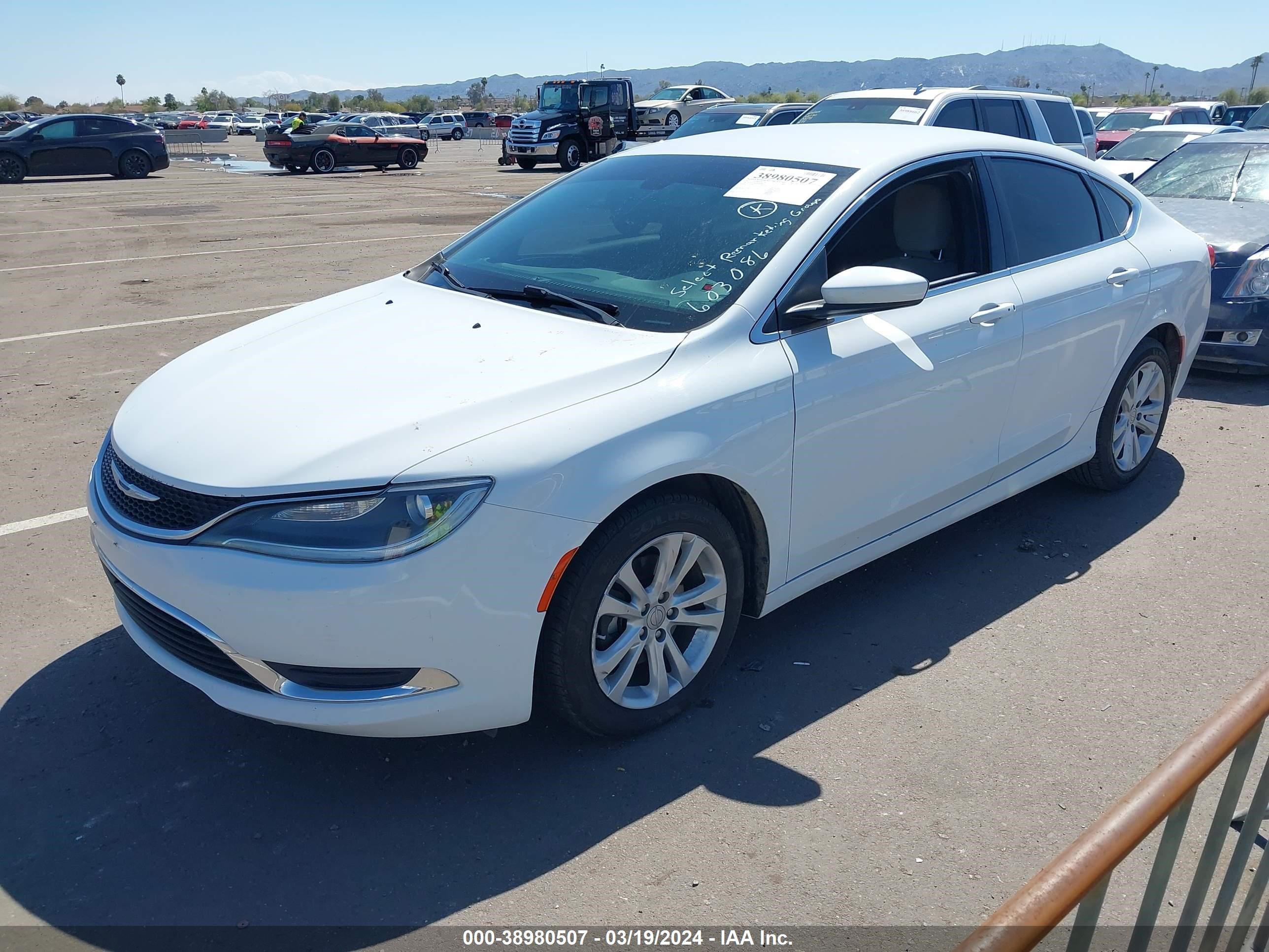 Photo 1 VIN: 1C3CCCAB6FN603086 - CHRYSLER 200 