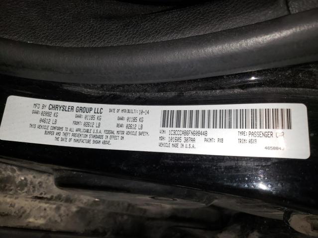 Photo 11 VIN: 1C3CCCAB6FN608448 - CHRYSLER 200 LIMITE 