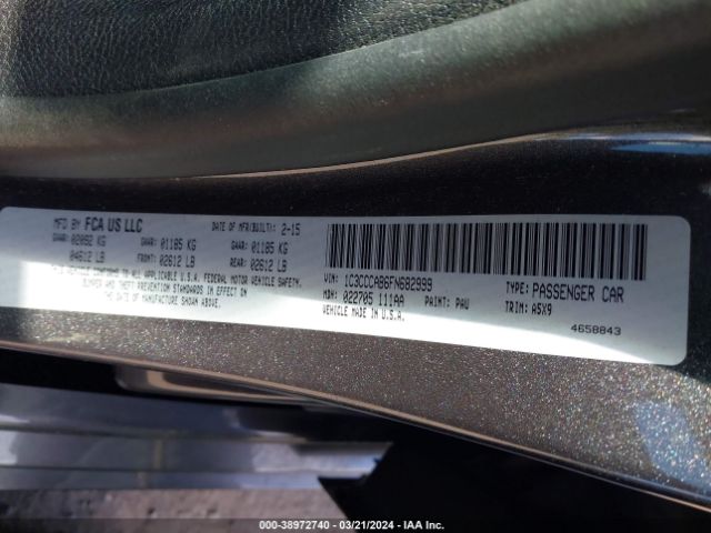 Photo 8 VIN: 1C3CCCAB6FN682999 - CHRYSLER 200 