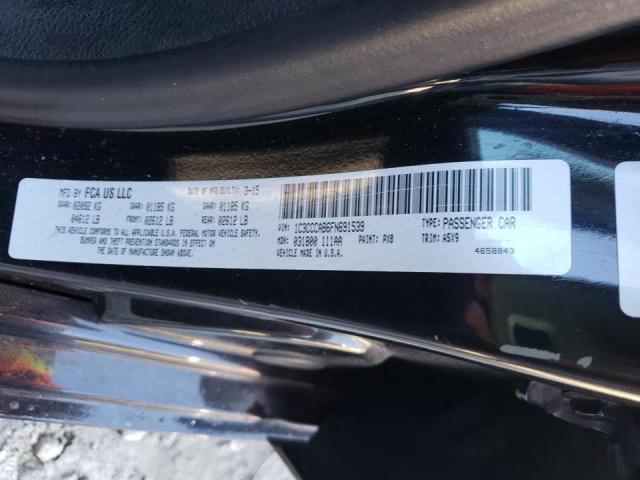 Photo 9 VIN: 1C3CCCAB6FN691539 - CHRYSLER 200 LIMITE 