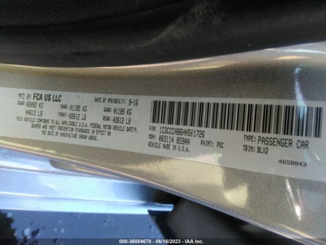 Photo 8 VIN: 1C3CCCAB6HN501726 - CHRYSLER 200 