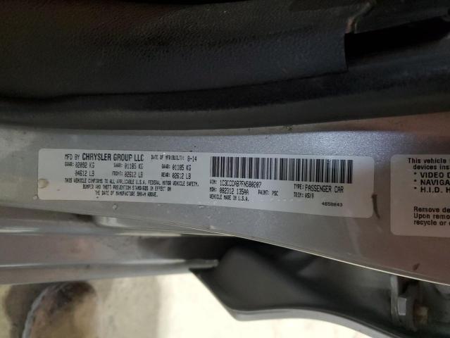 Photo 12 VIN: 1C3CCCAB7FN580207 - CHRYSLER 200 LIMITE 