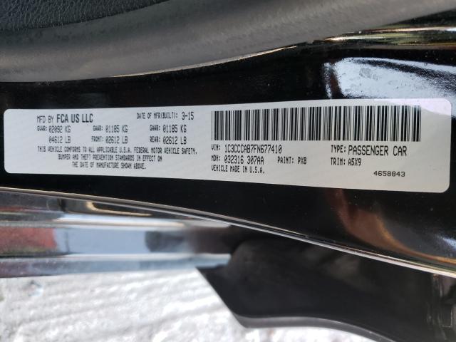 Photo 9 VIN: 1C3CCCAB7FN677410 - CHRYSLER 200 LIMITE 