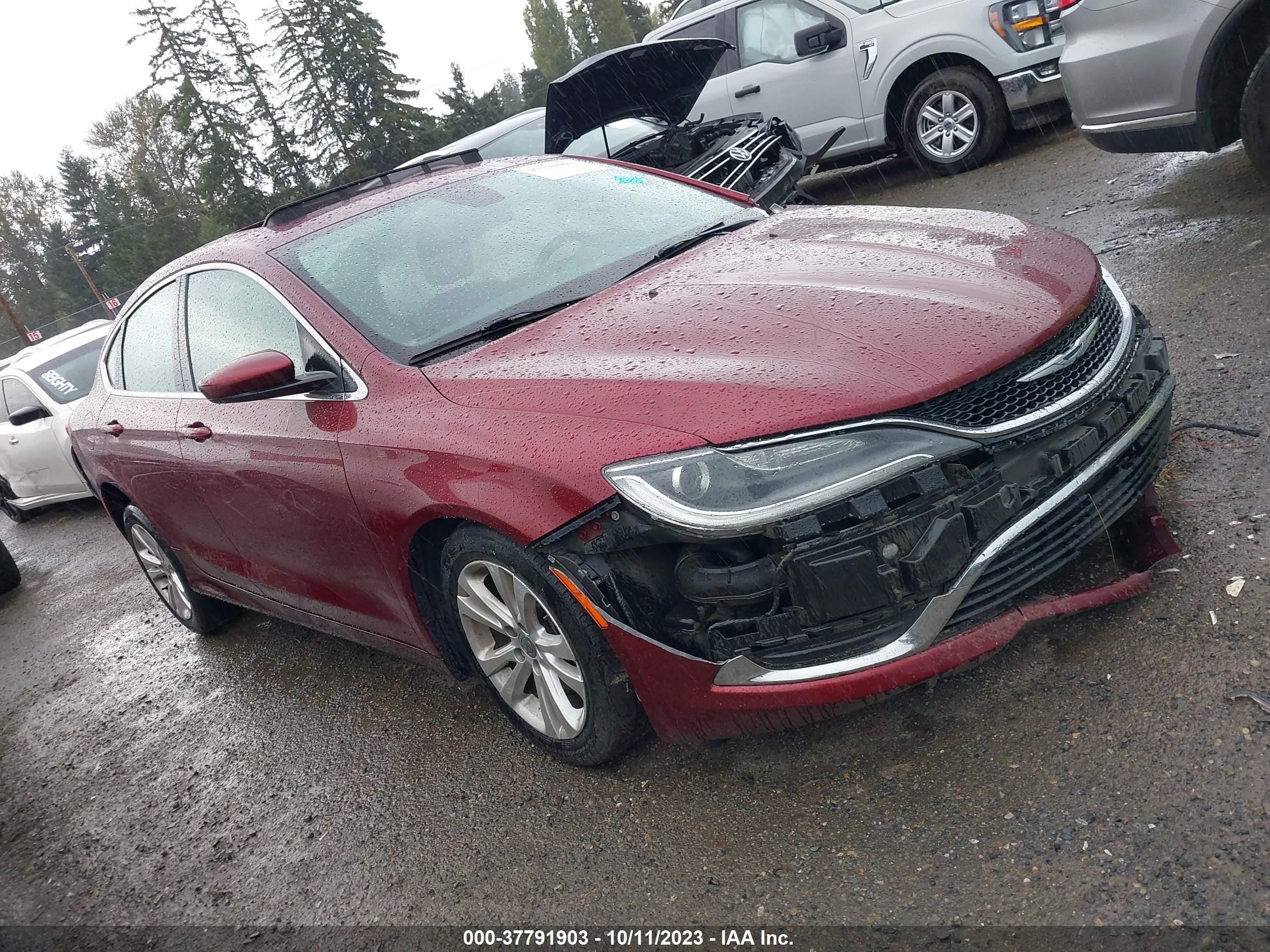 Photo 0 VIN: 1C3CCCAB8FN621850 - CHRYSLER 200 