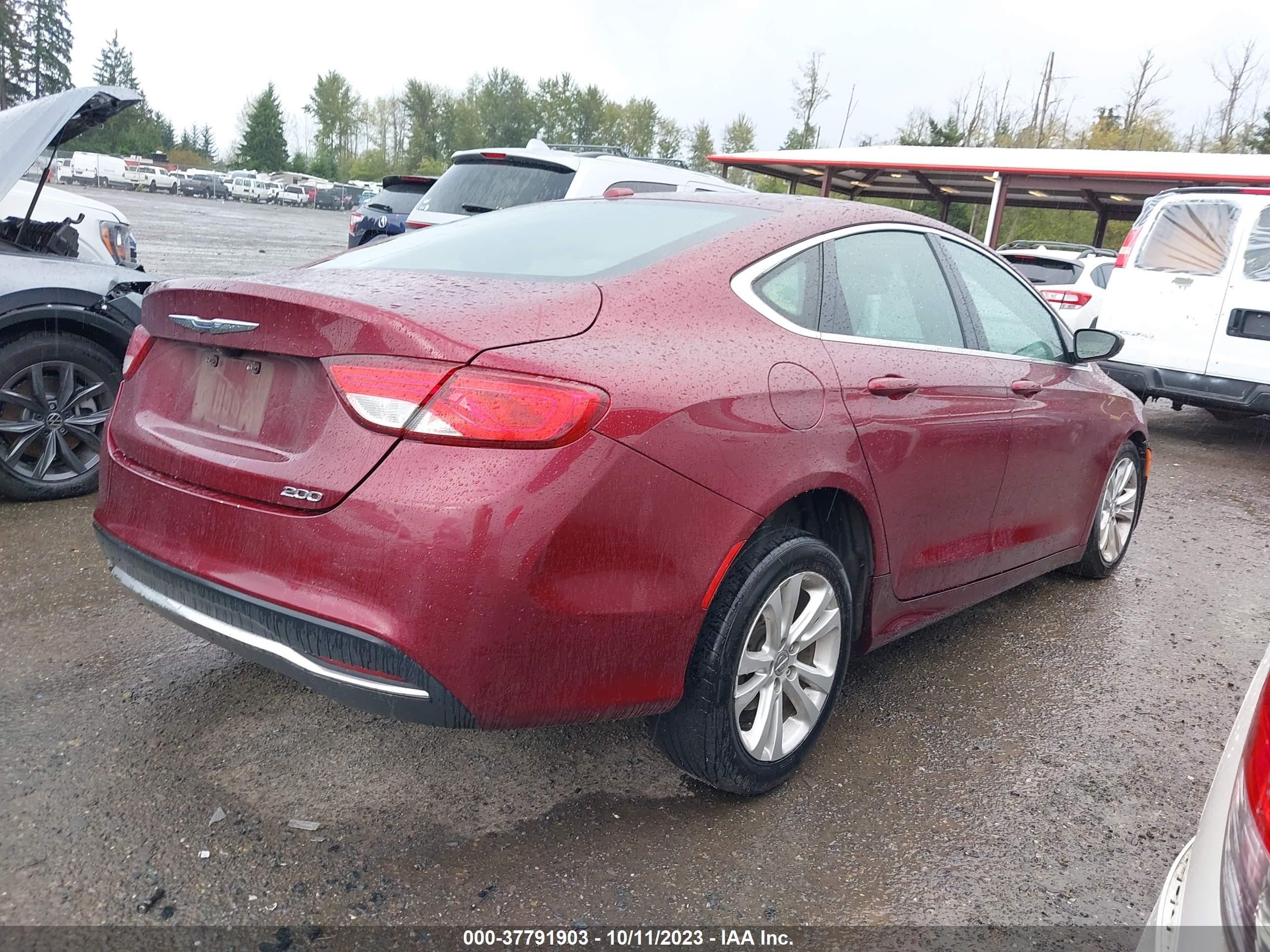 Photo 3 VIN: 1C3CCCAB8FN621850 - CHRYSLER 200 