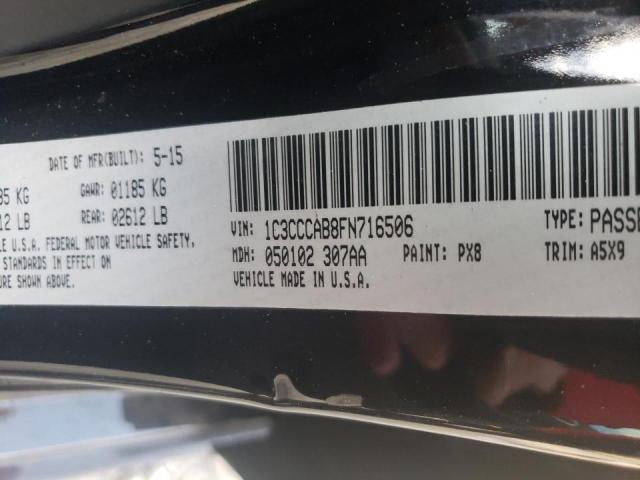 Photo 9 VIN: 1C3CCCAB8FN716506 - CHRYSLER 200 LIMITE 