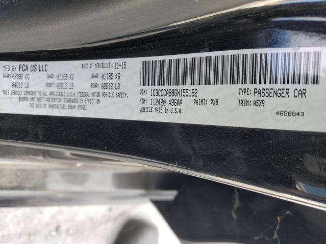 Photo 11 VIN: 1C3CCCAB8GN155192 - CHRYSLER 200 LIMITE 