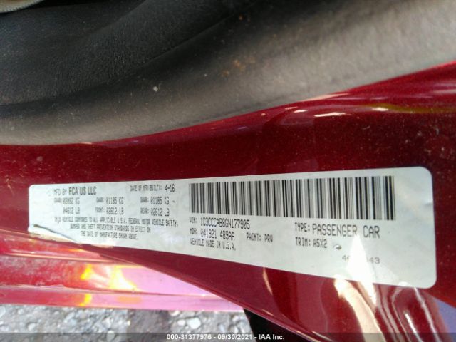 Photo 8 VIN: 1C3CCCAB8GN177905 - CHRYSLER 200 