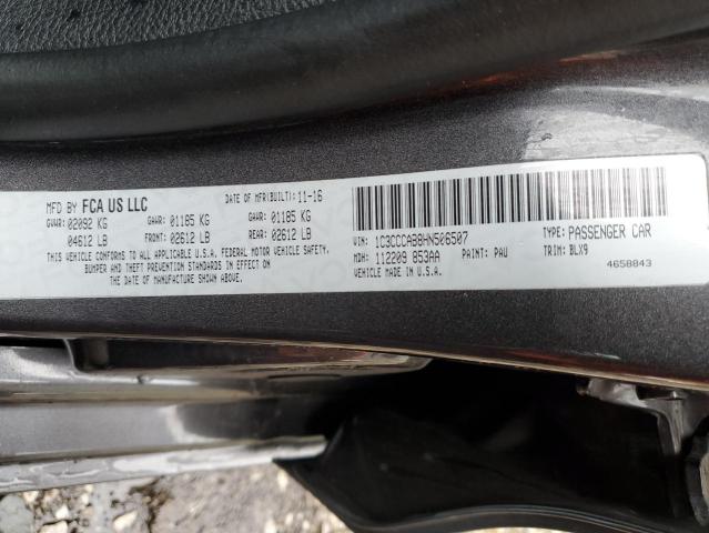 Photo 11 VIN: 1C3CCCAB8HN506507 - CHRYSLER 200 LIMITE 