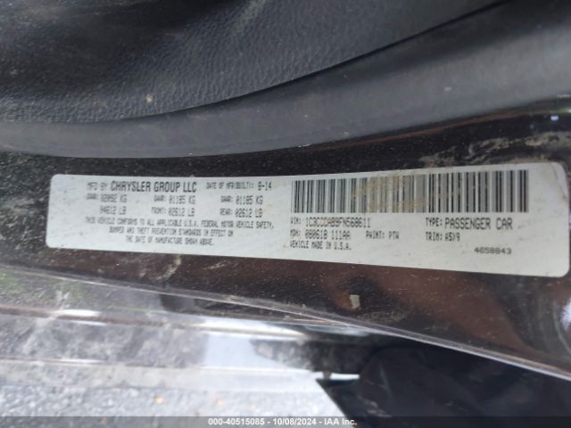 Photo 8 VIN: 1C3CCCAB9FN568611 - CHRYSLER 200 