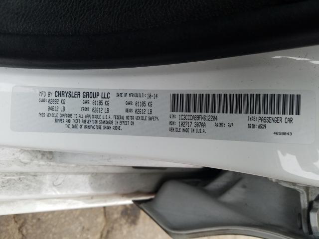 Photo 9 VIN: 1C3CCCAB9FN612204 - CHRYSLER 200 