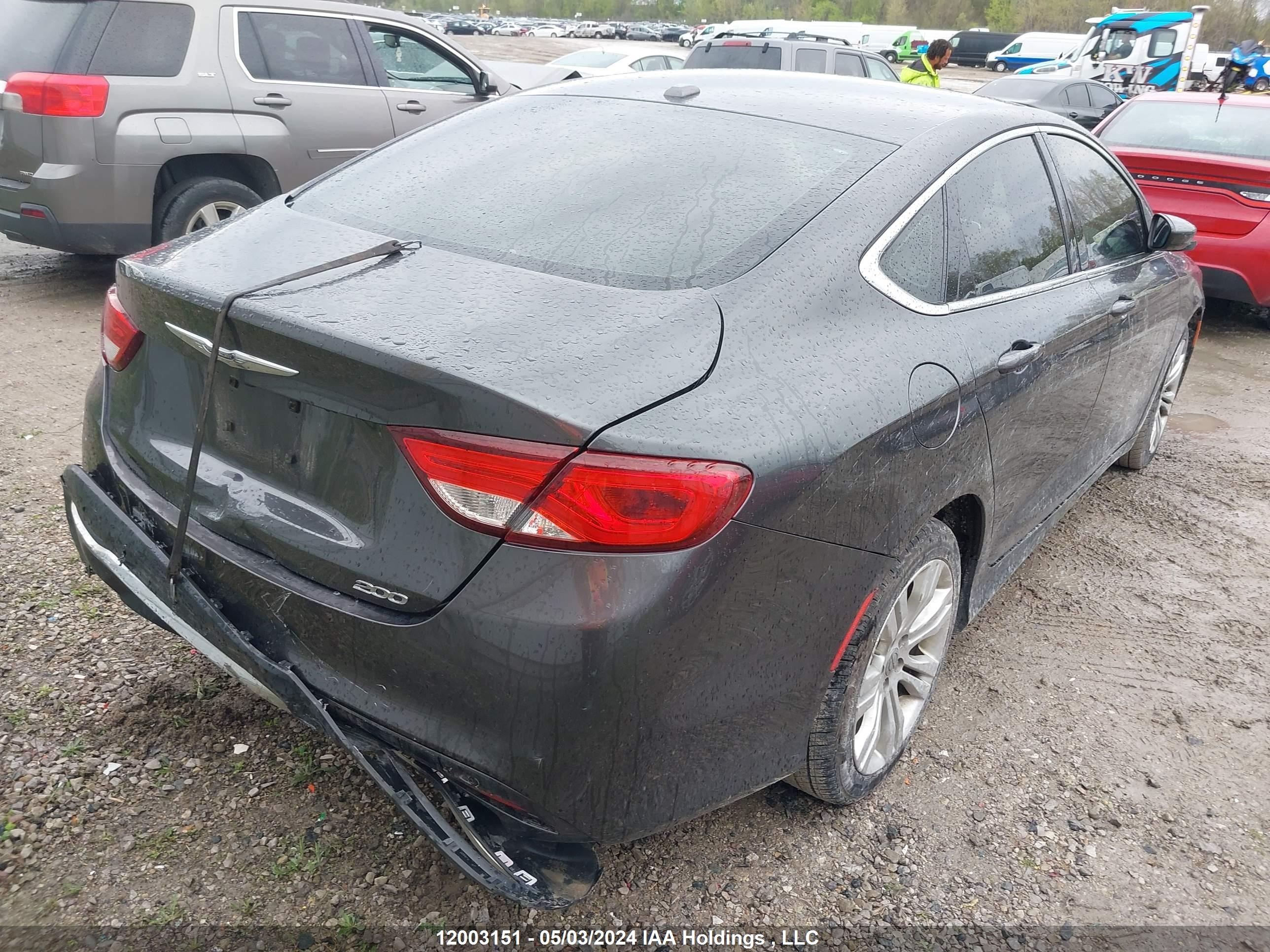 Photo 3 VIN: 1C3CCCAB9FN676274 - CHRYSLER 200 