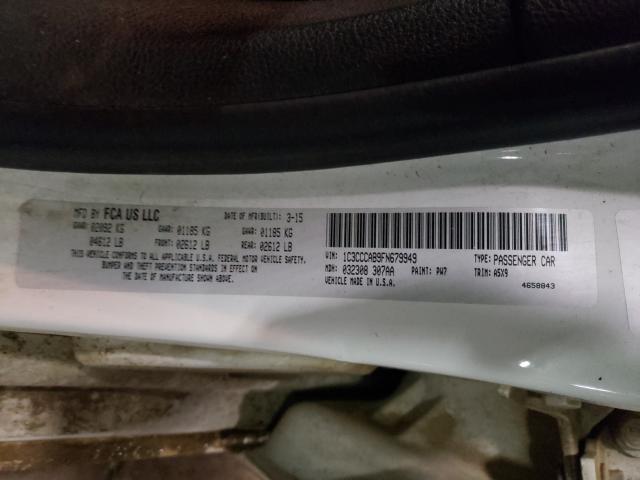 Photo 9 VIN: 1C3CCCAB9FN679949 - CHRYSLER 200 LIMITE 