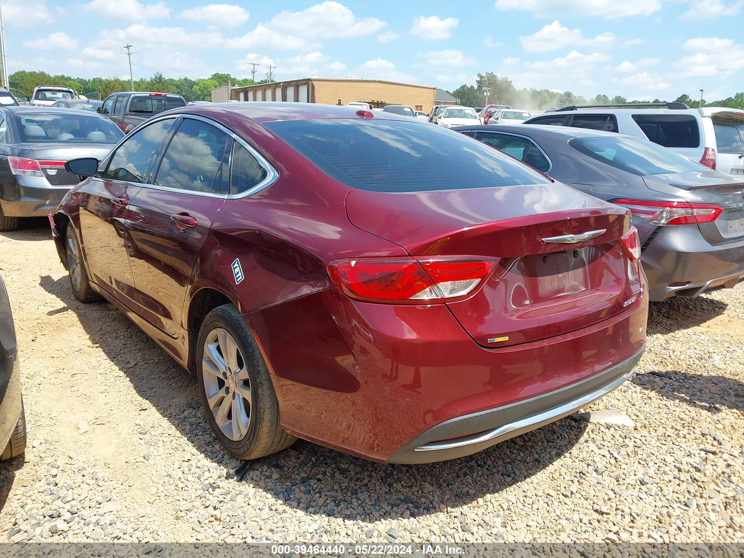 Photo 2 VIN: 1C3CCCAB9FN695648 - CHRYSLER 200 