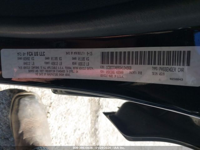 Photo 8 VIN: 1C3CCCAB9GN124968 - CHRYSLER 200 