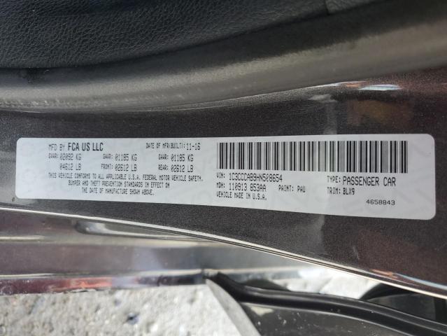 Photo 12 VIN: 1C3CCCAB9HN508654 - CHRYSLER 200 LIMITE 