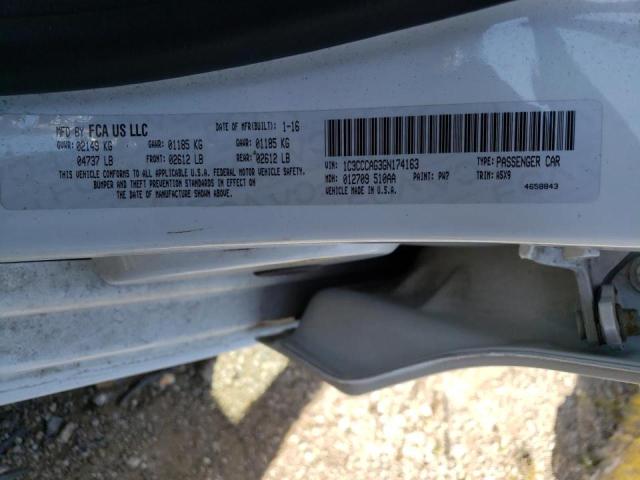 Photo 9 VIN: 1C3CCCAG3GN174163 - CHRYSLER 200 LIMITE 